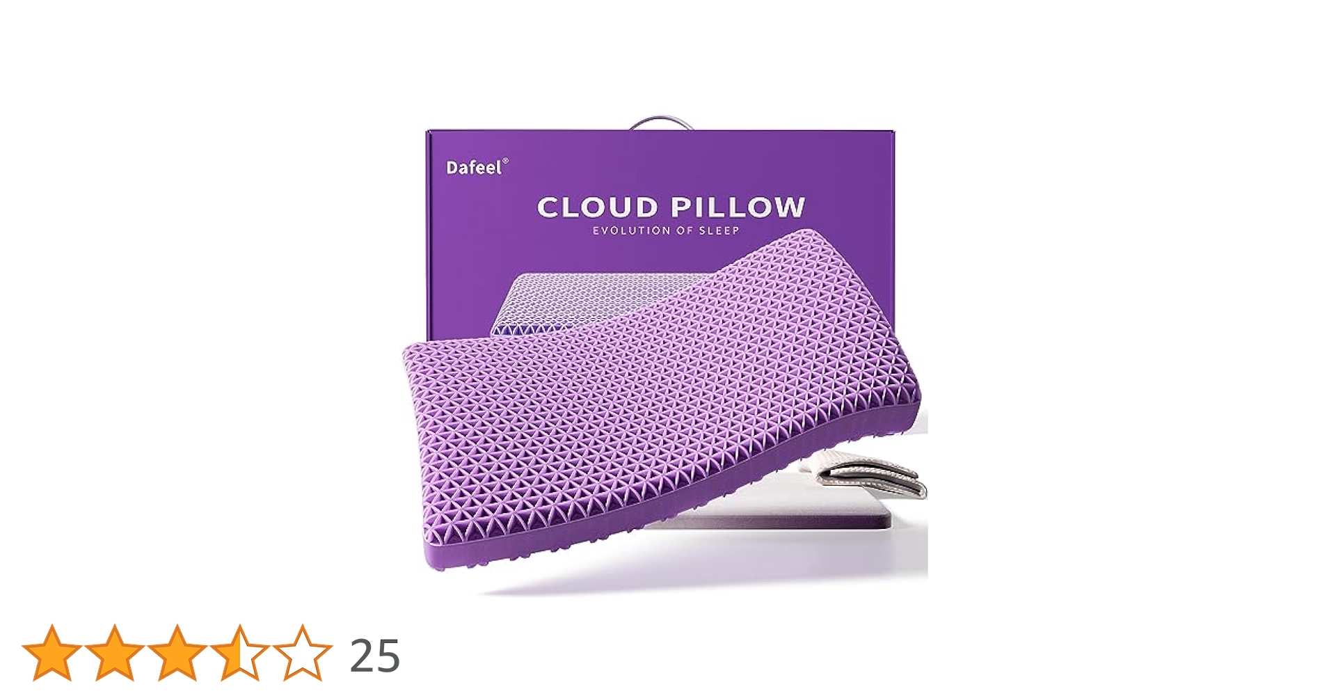 Amazon｜Dafeel 無重力ジェルピロー 枕 まくら 肩楽枕 低反発
